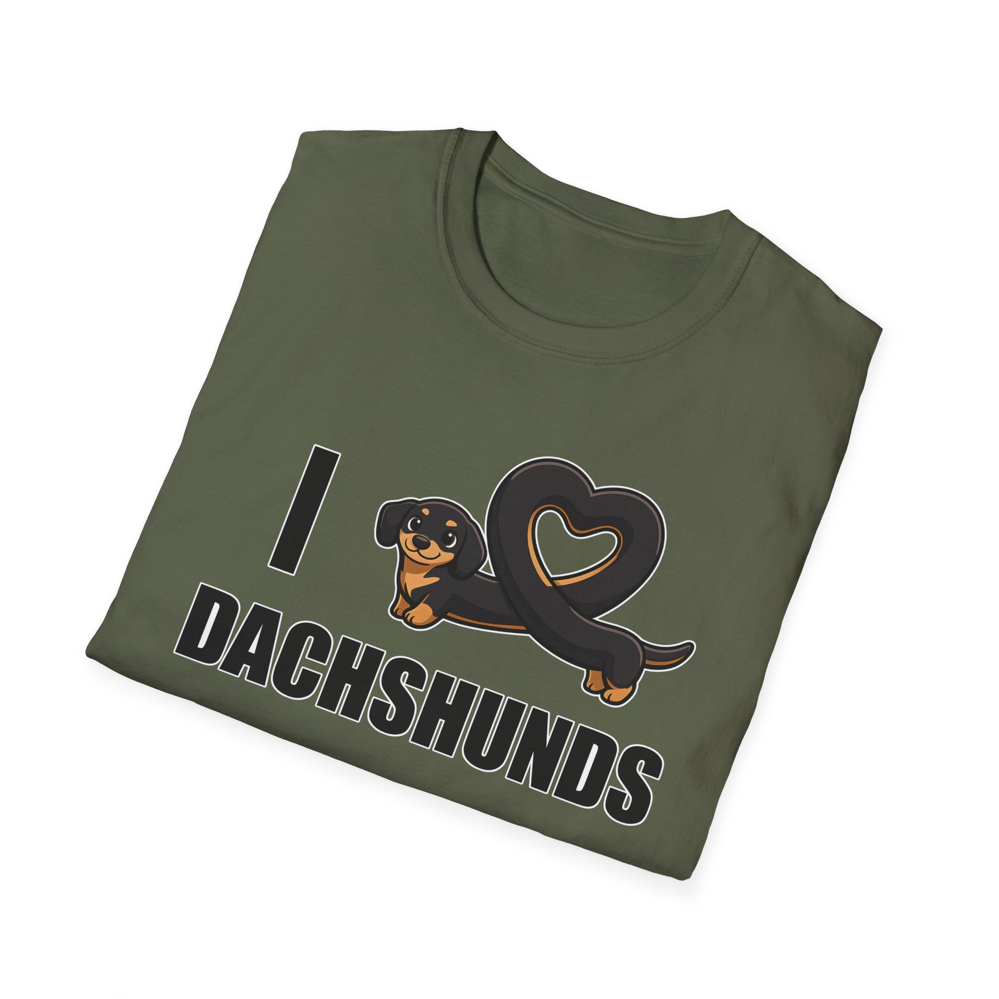 I Love Dachshunds T-Shirt