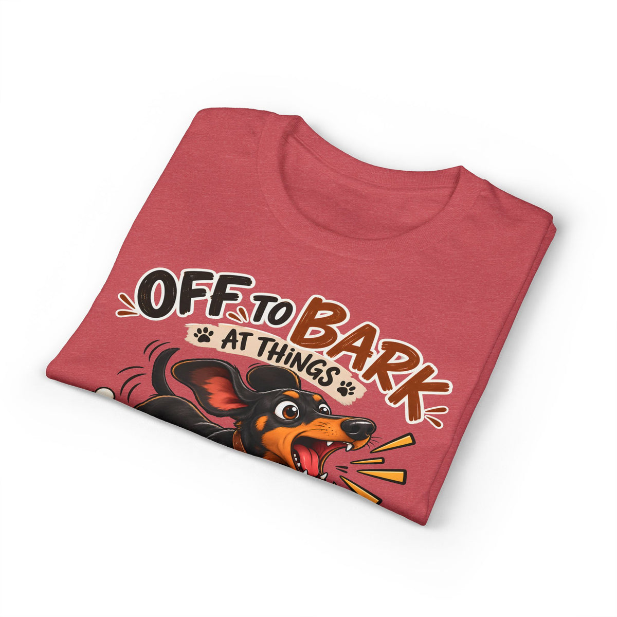 Off To Bark At Things That Aren't There T-Shirt