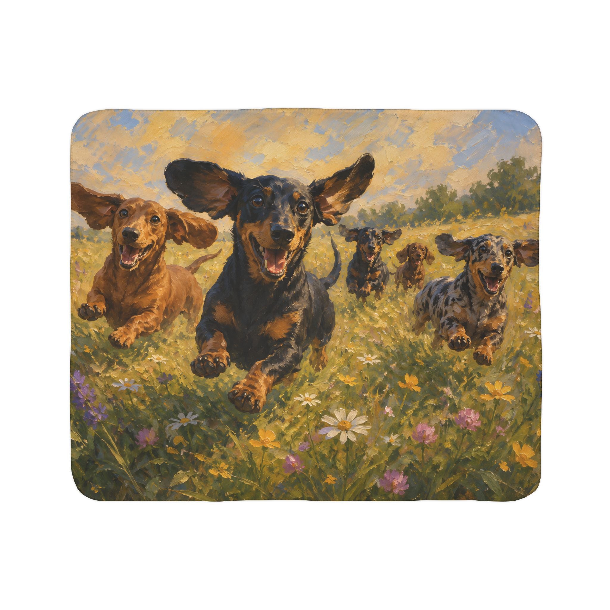 Field Run Fleece Sherpa Blanket