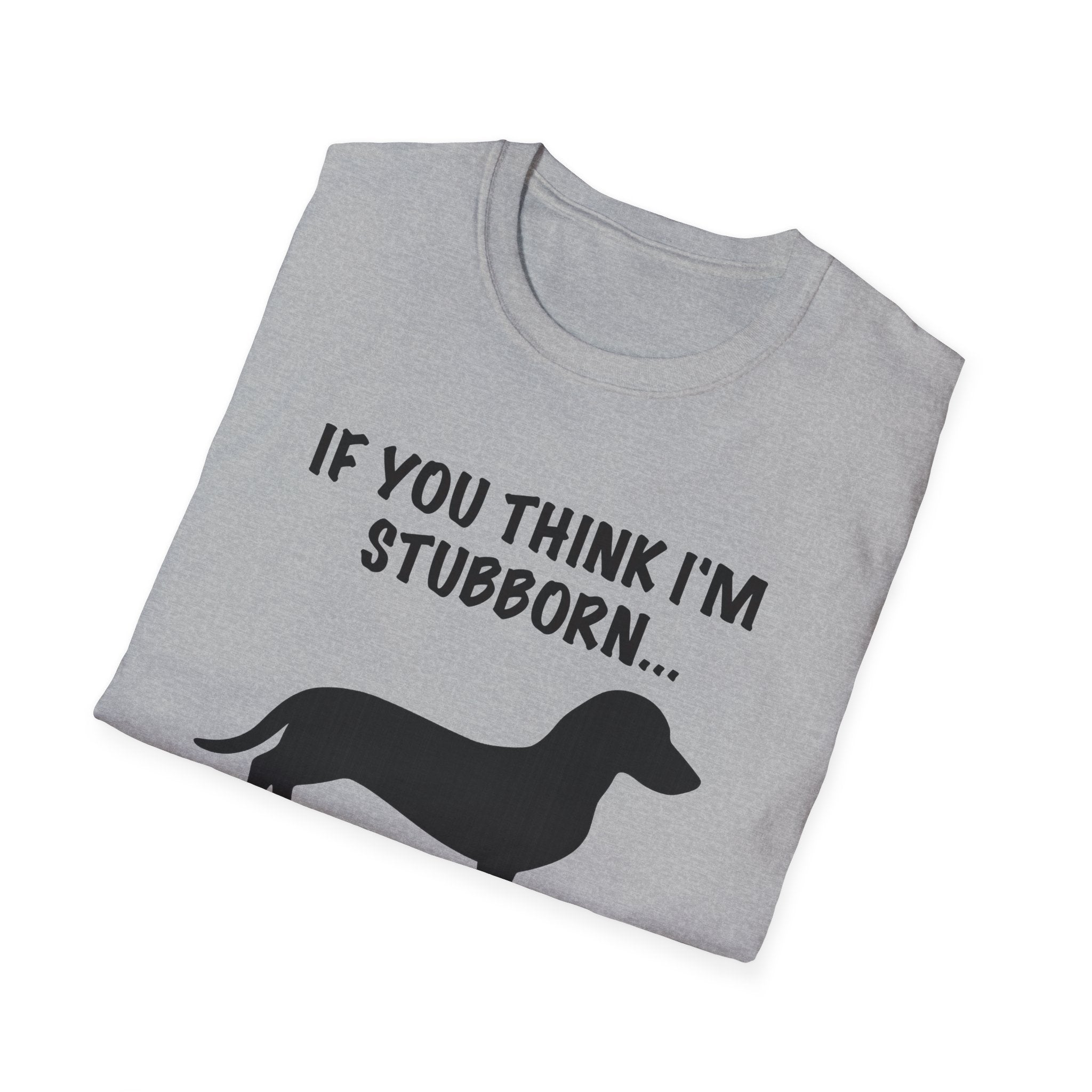 If You Think I'm Stubborn T-Shirt
