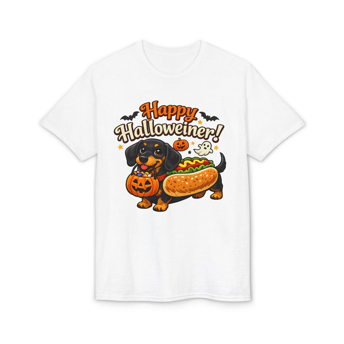 Happy Halloweiner In Costume T-Shirt