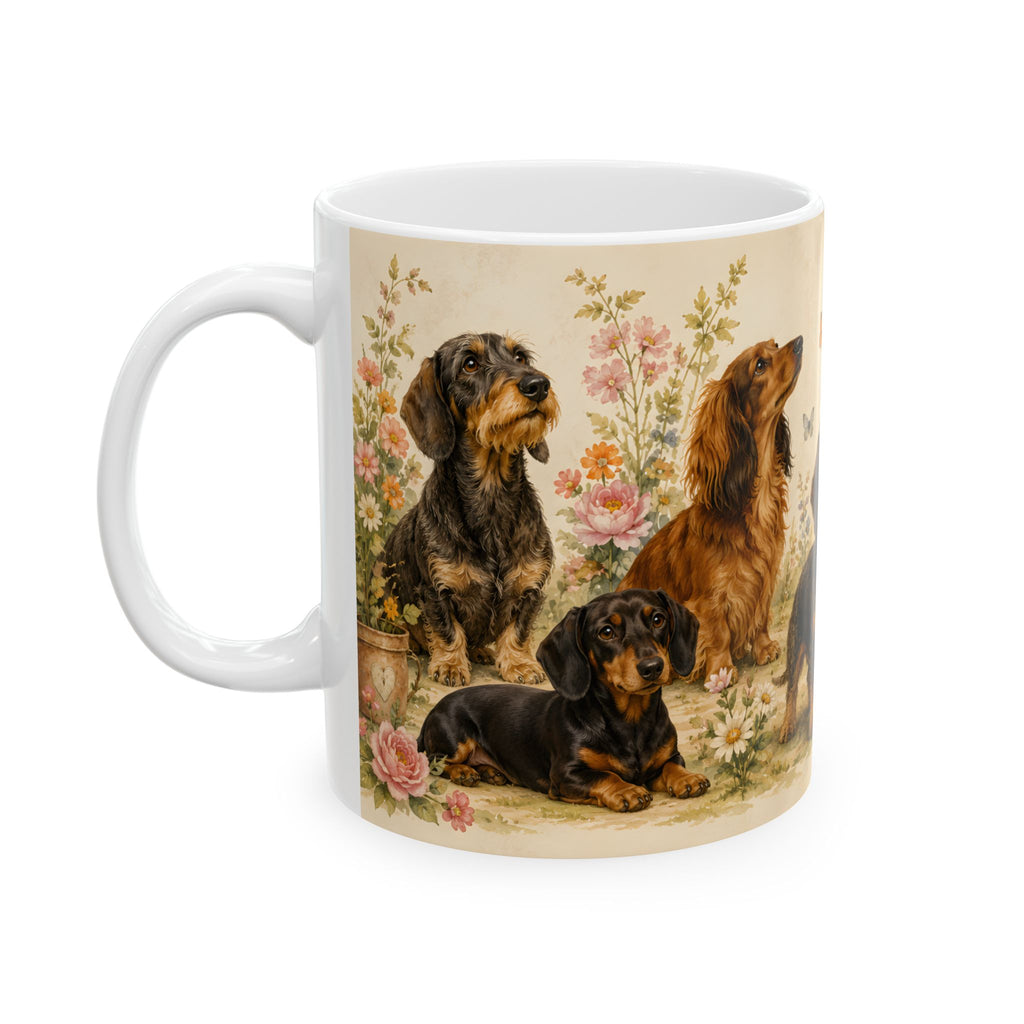 Garden Of Sausages Ceramic Coffee Mug