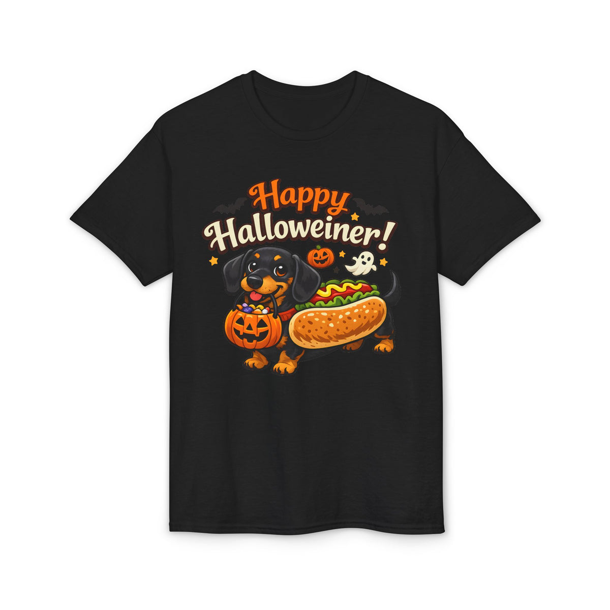 Happy Halloweiner In Costume T-Shirt