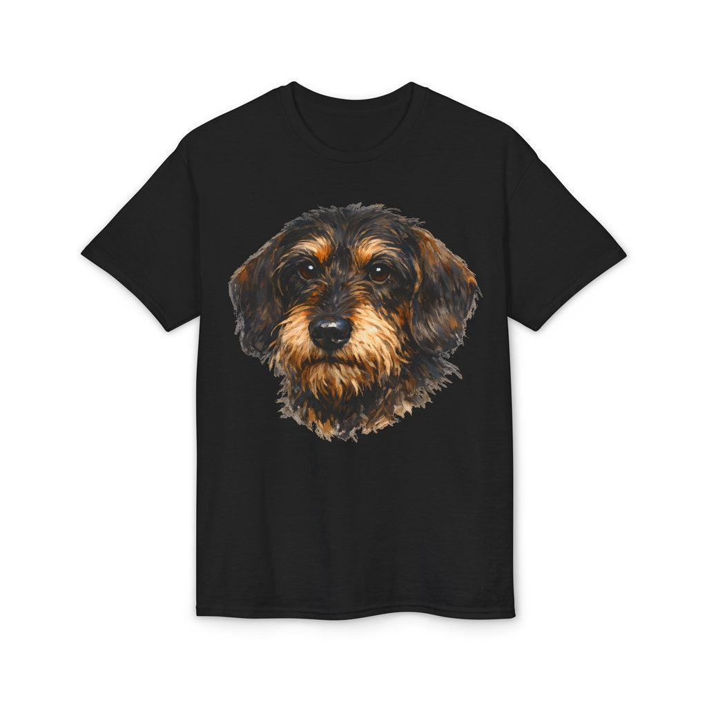 Wire Hair Dachshund Face T-Shirt