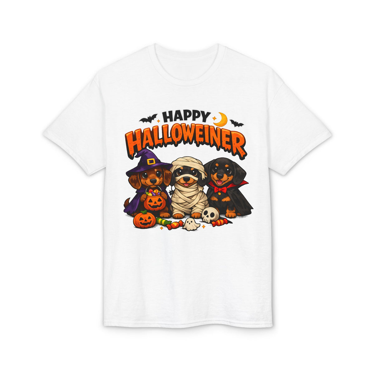 Happy Halloweiner Costume Trio T-Shirt