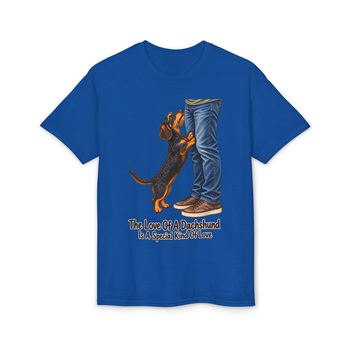 The Love Of A Dachshund Is A Special Kind Of Love Wire Hair Men's T-Shirt