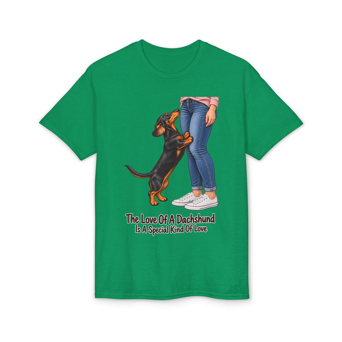 The Love Of A Dachshund Is A Special Kind Of Love Short Hair Women's T-Shirt