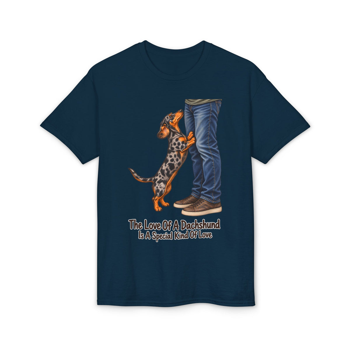 The Love Of A Dachshund Is A Special Kind Of Love Dapple Men's T-Shirt