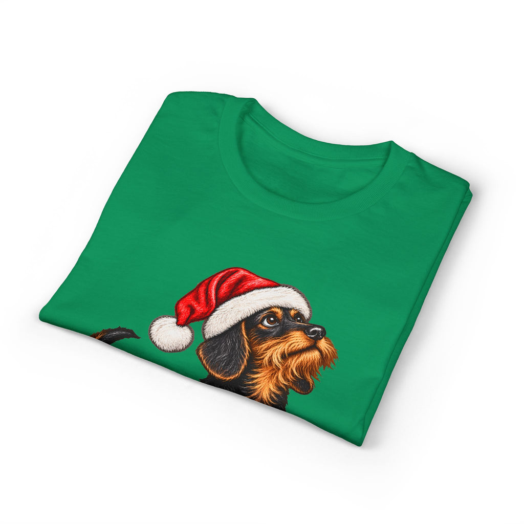 Wire Hair With Santa Hat T-Shirt