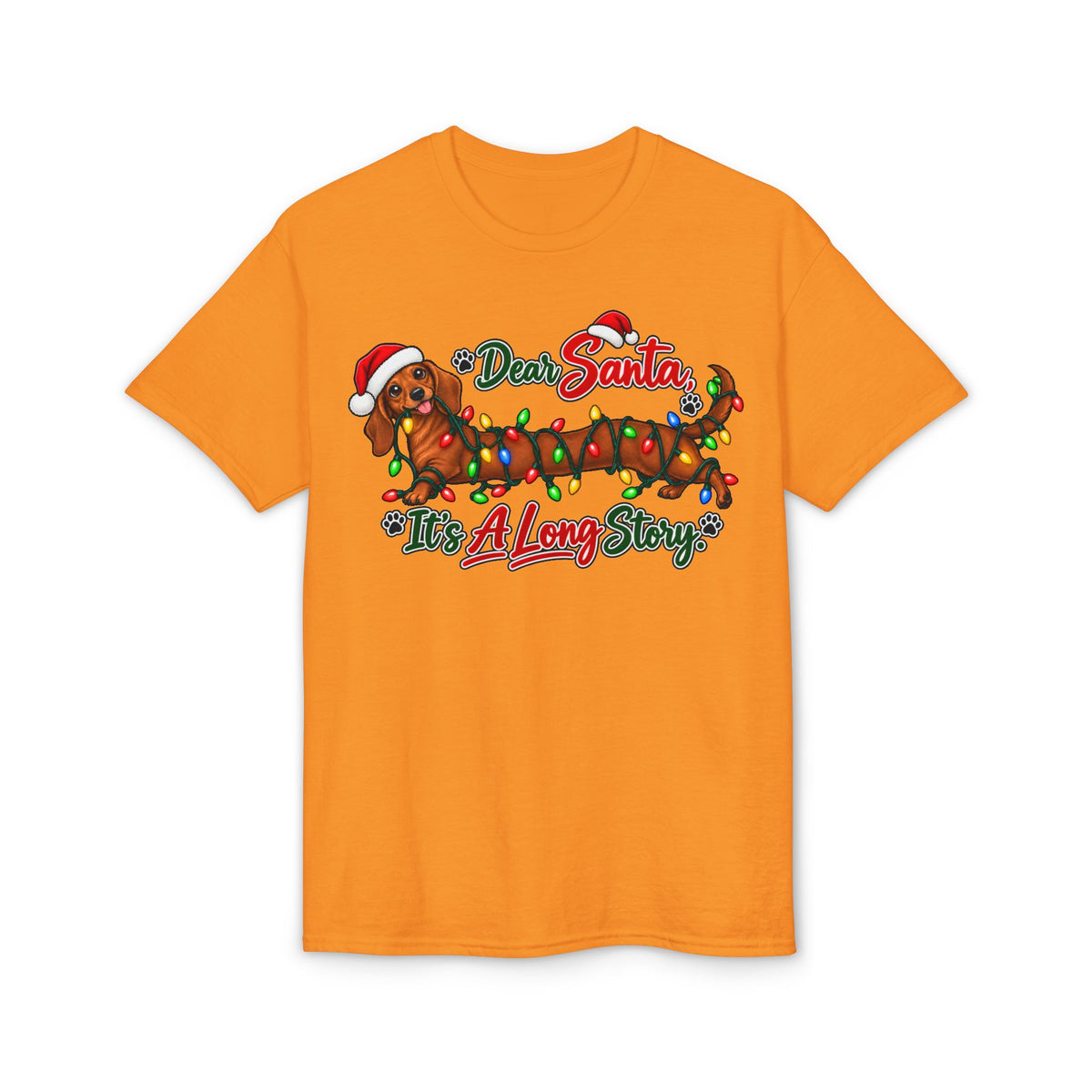 Dear Santa It's A Long Story T-Shirt