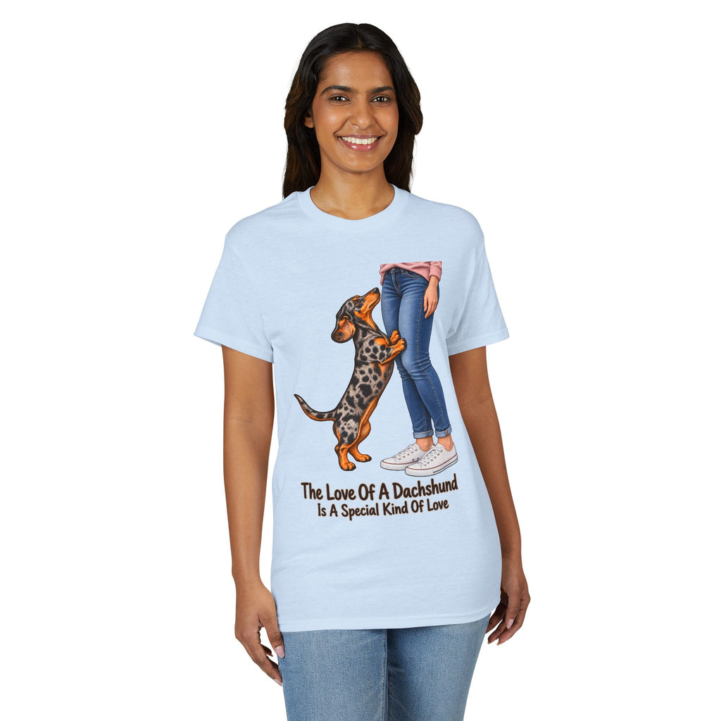 The Love Of A Dachshund Is A Special Kind Of Love Dapple Women's T-Shirt