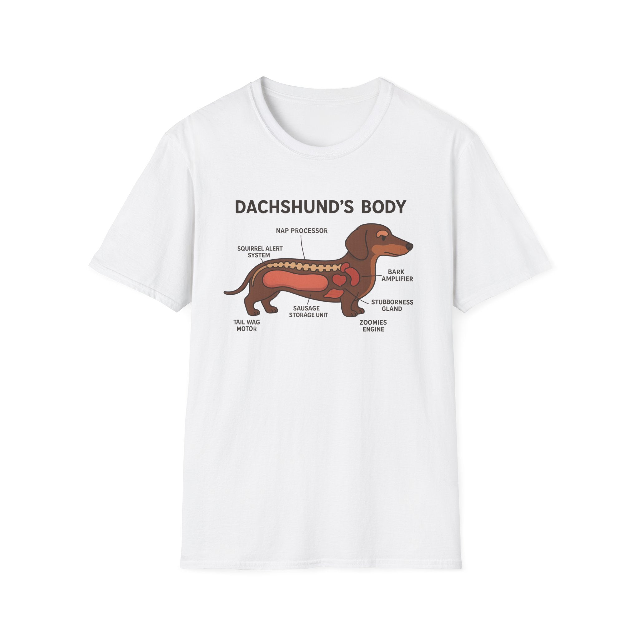 Dachshund Anatomy T-Shirt