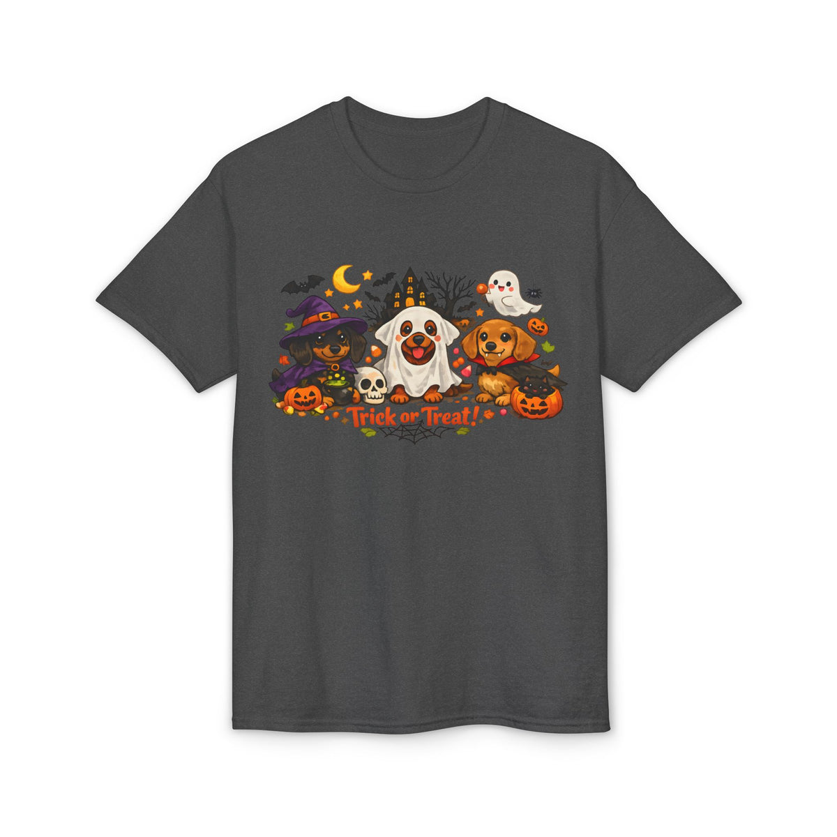Trick Or Treat Dachshunds In Costume T-Shirt