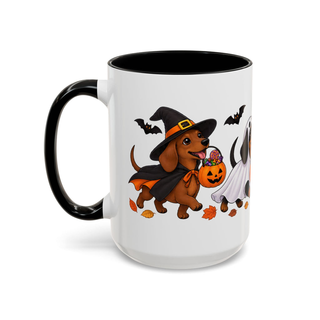 Dachshund Halloween Costume Parade Accent Coffee Mug