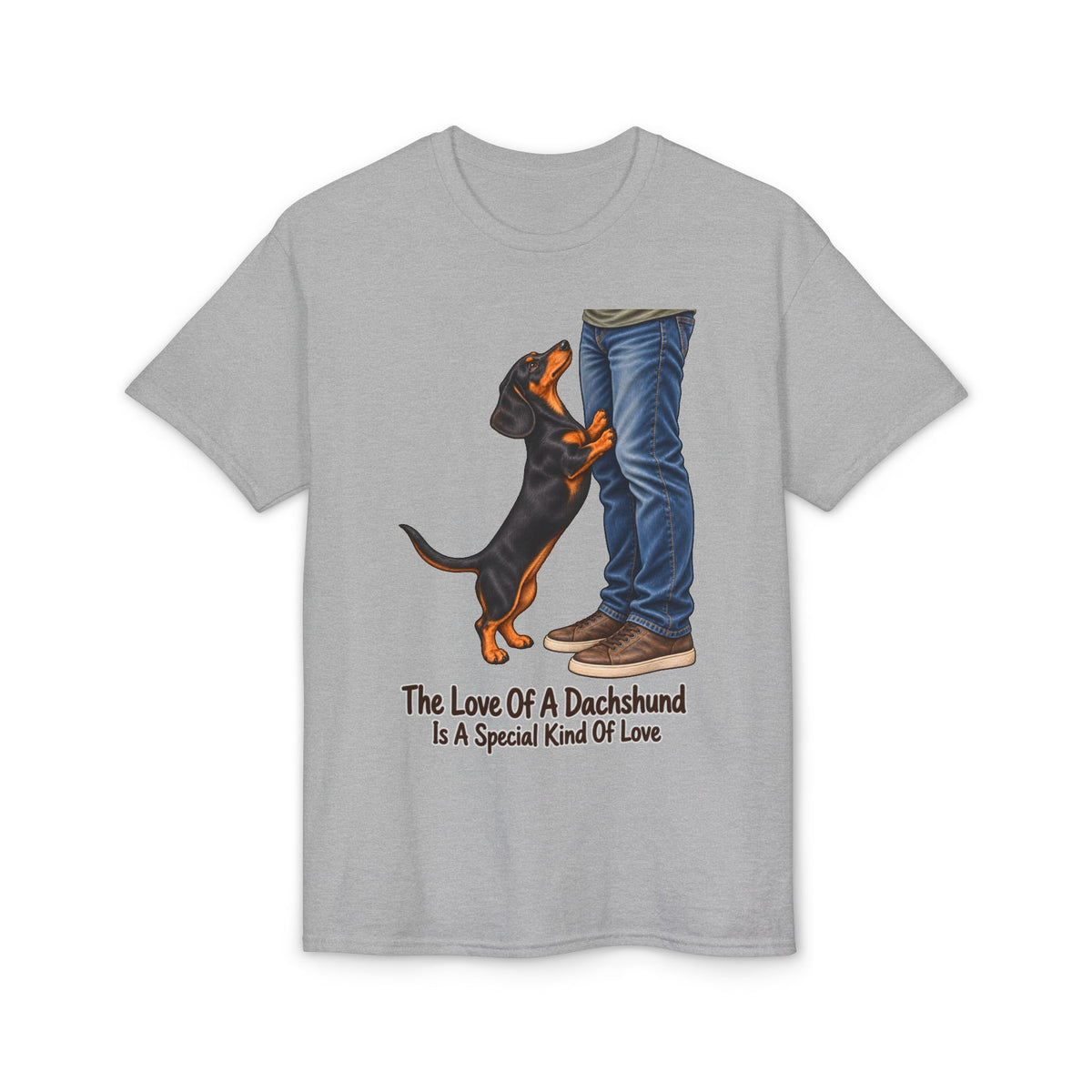 The Love Of A Dachshund Is A Special Kind Of Love Short Hair Men's T-Shirt