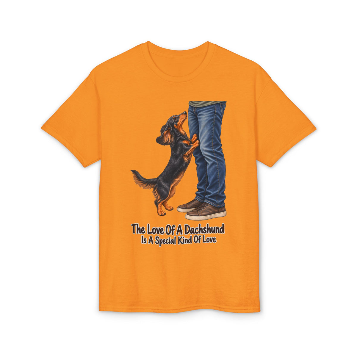 The Love Of A Dachshund Is A Special Kind Of Love Long Hair Men's T-Shirt
