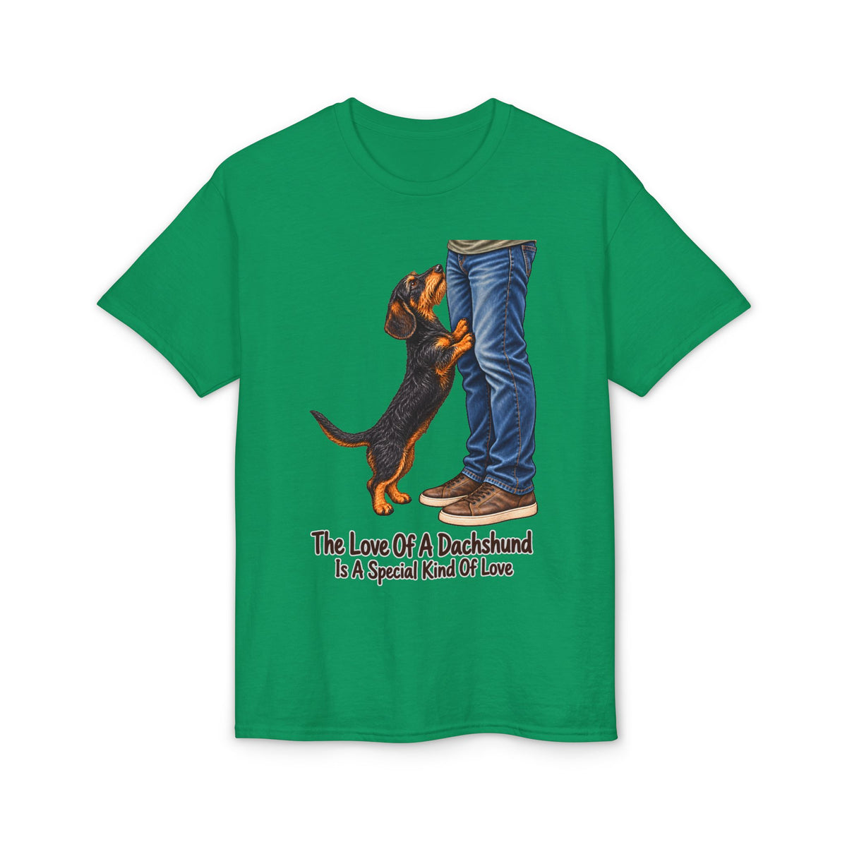 The Love Of A Dachshund Is A Special Kind Of Love Wire Hair Men's T-Shirt