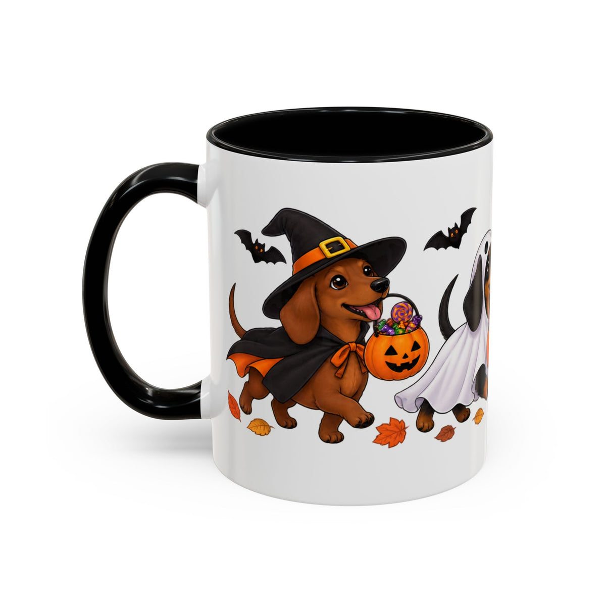 Dachshund Halloween Costume Parade Accent Coffee Mug