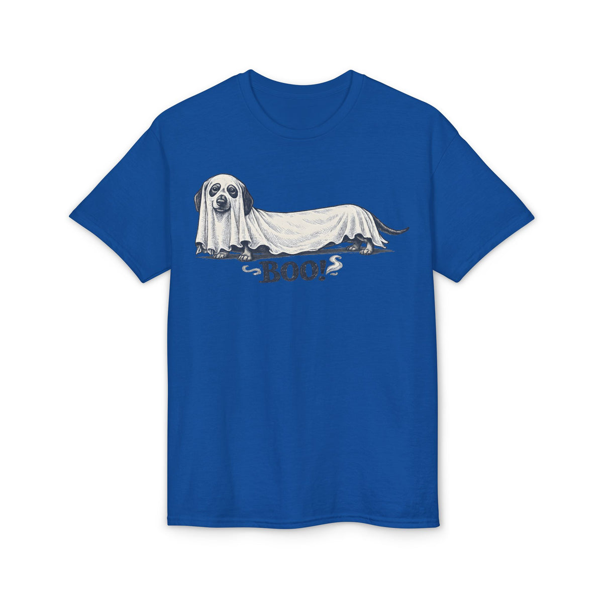 Long Dachshund Ghost Boo T-Shirt