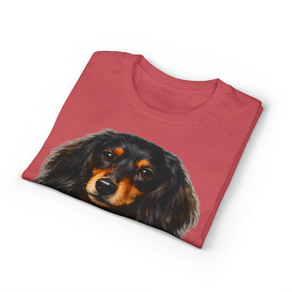 Long Hair Dachshund Face T-Shirt