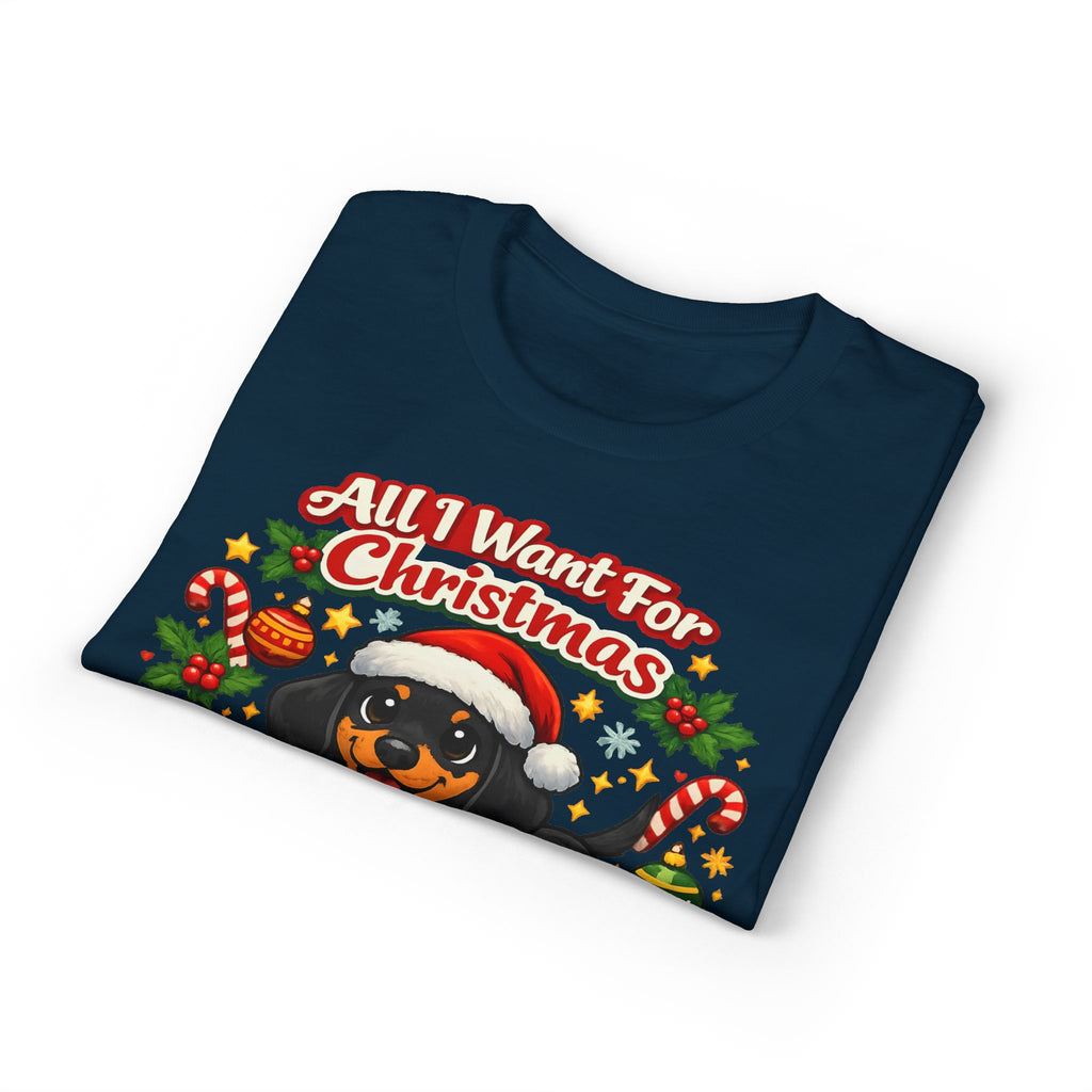 All I Want For Christmas Is A Weiner Dog T-Shirt