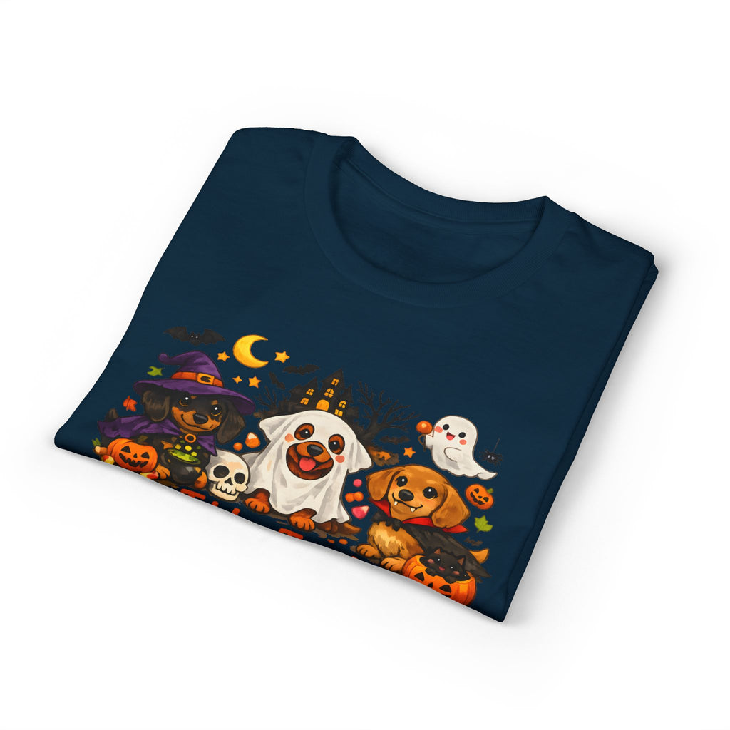 Trick Or Treat Dachshunds In Costume T-Shirt