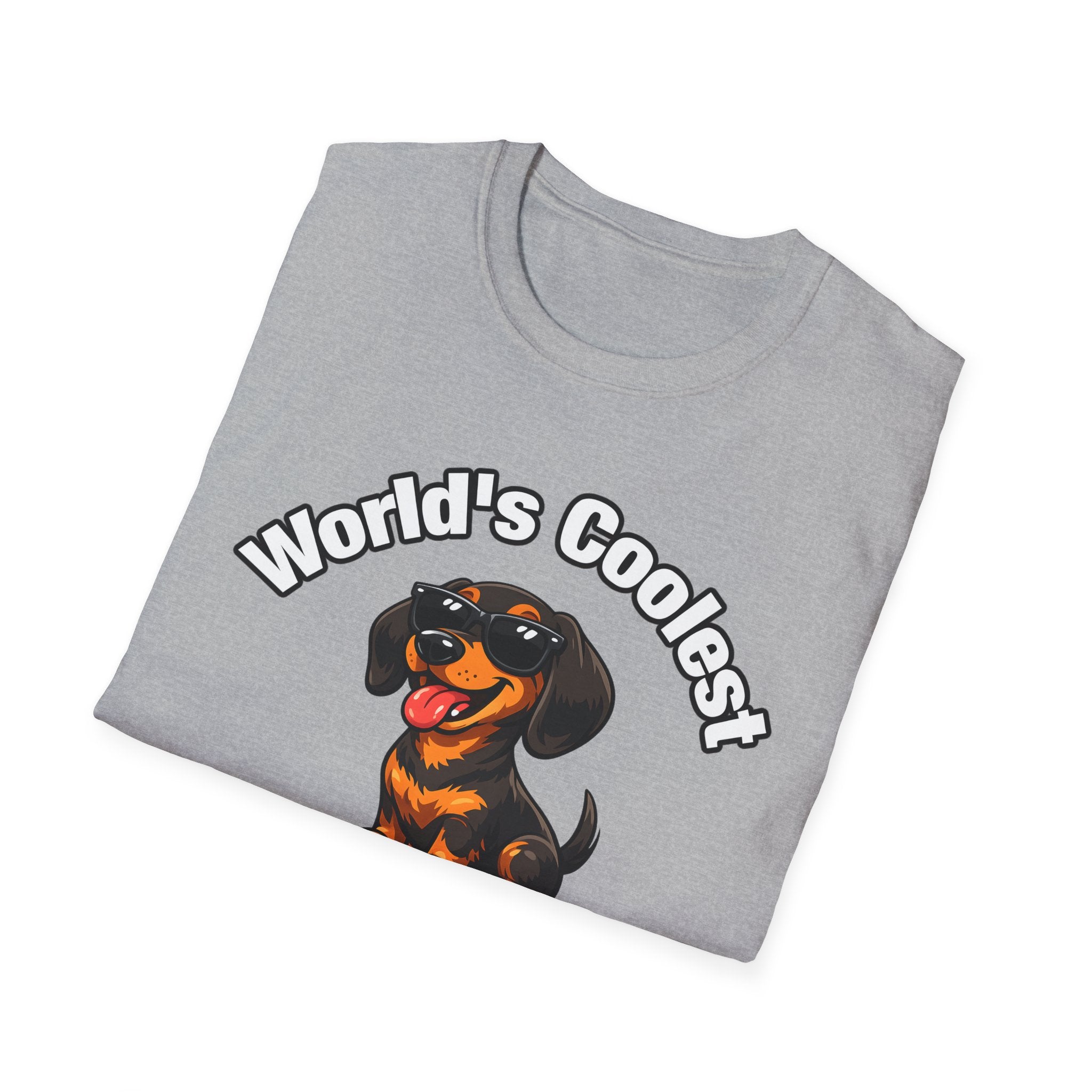 World's Coolest Dachshund Dad Men's T-Shirt