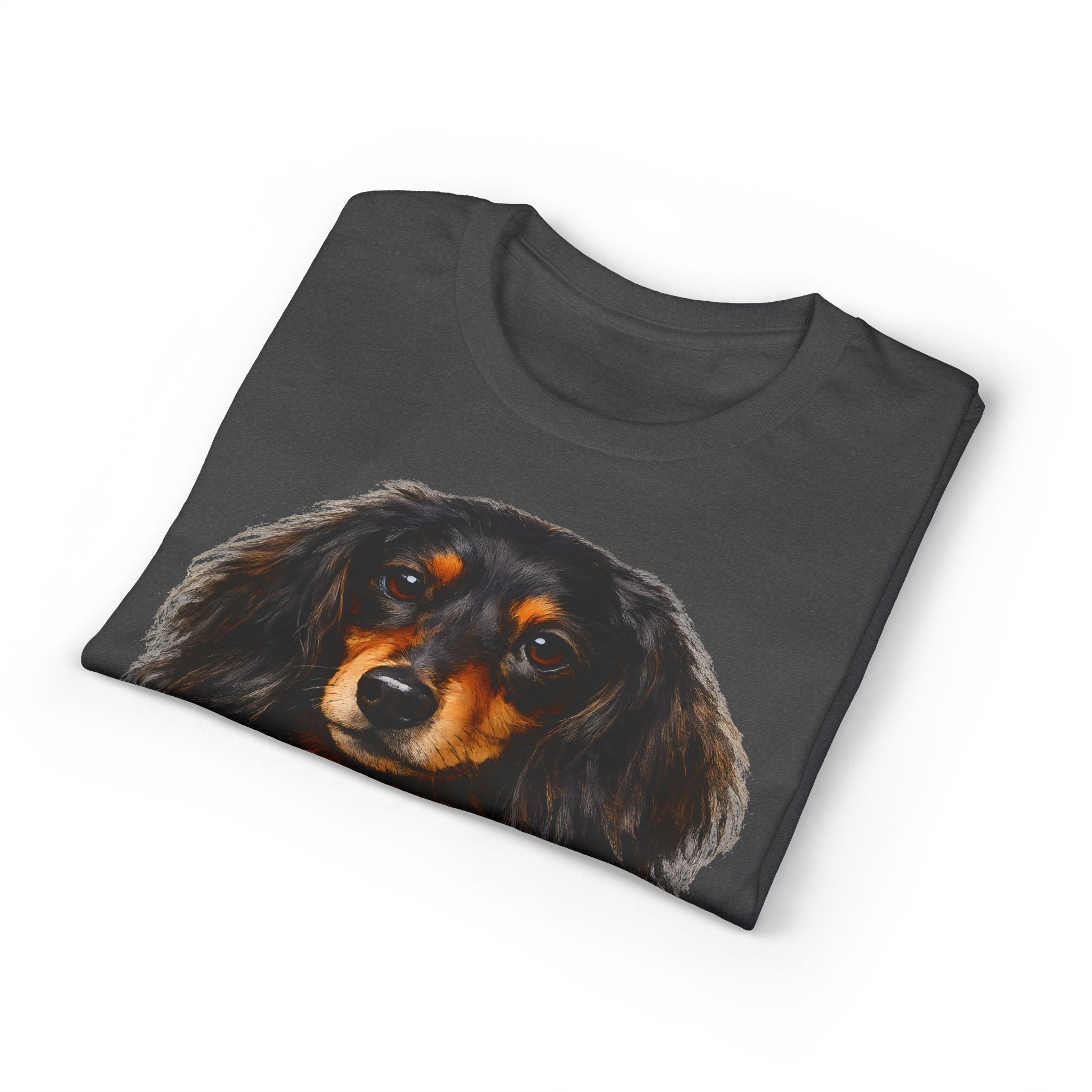Long Hair Dachshund Face T-Shirt