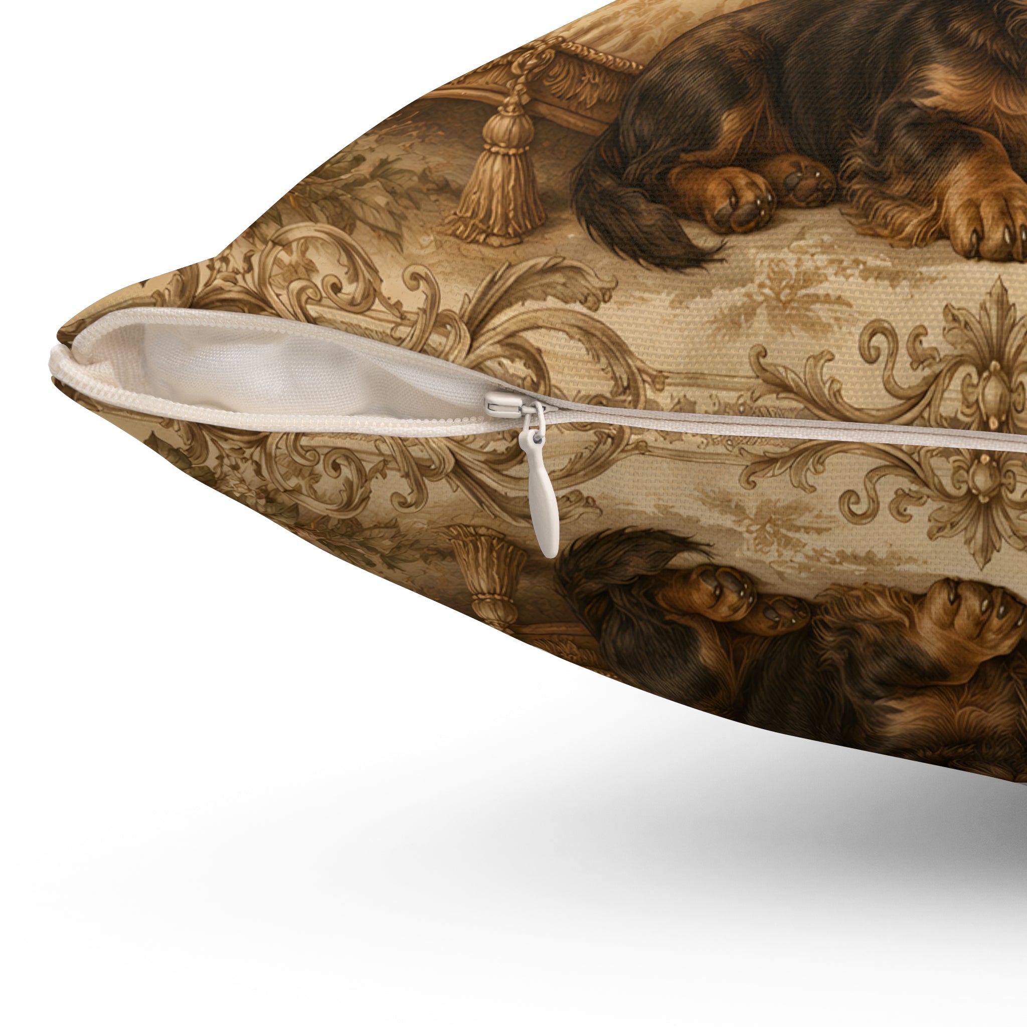 Antique Sausages Spun Polyester Square Decorative Pillow