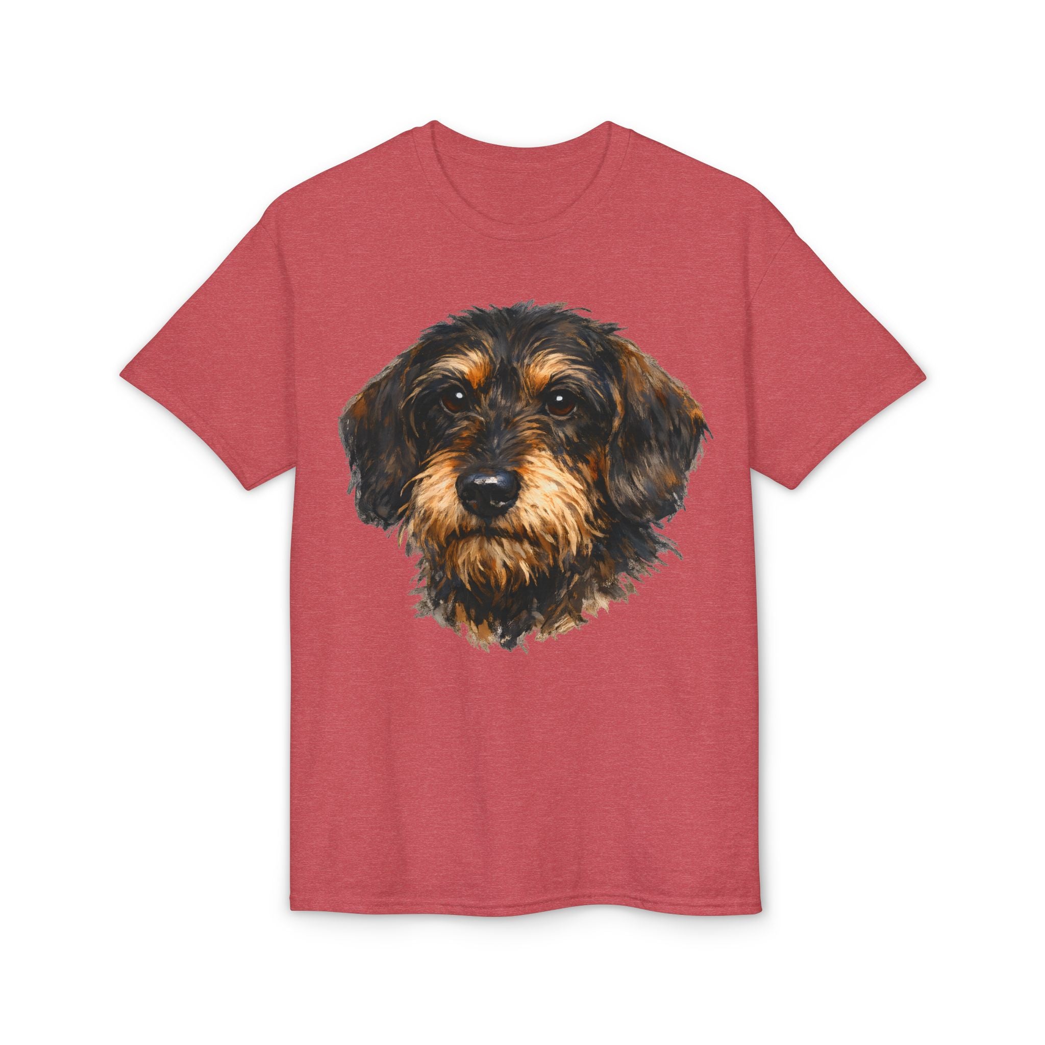 Wire Hair Dachshund Face T-Shirt