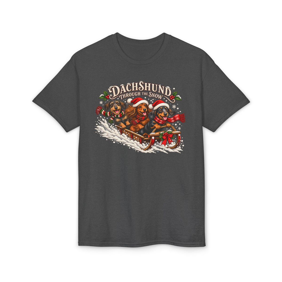 Dachshund Through The Snow T-Shirt