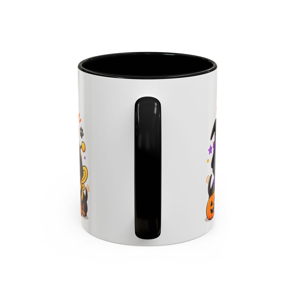 Happy Howl O Ween Accent Coffee Mug