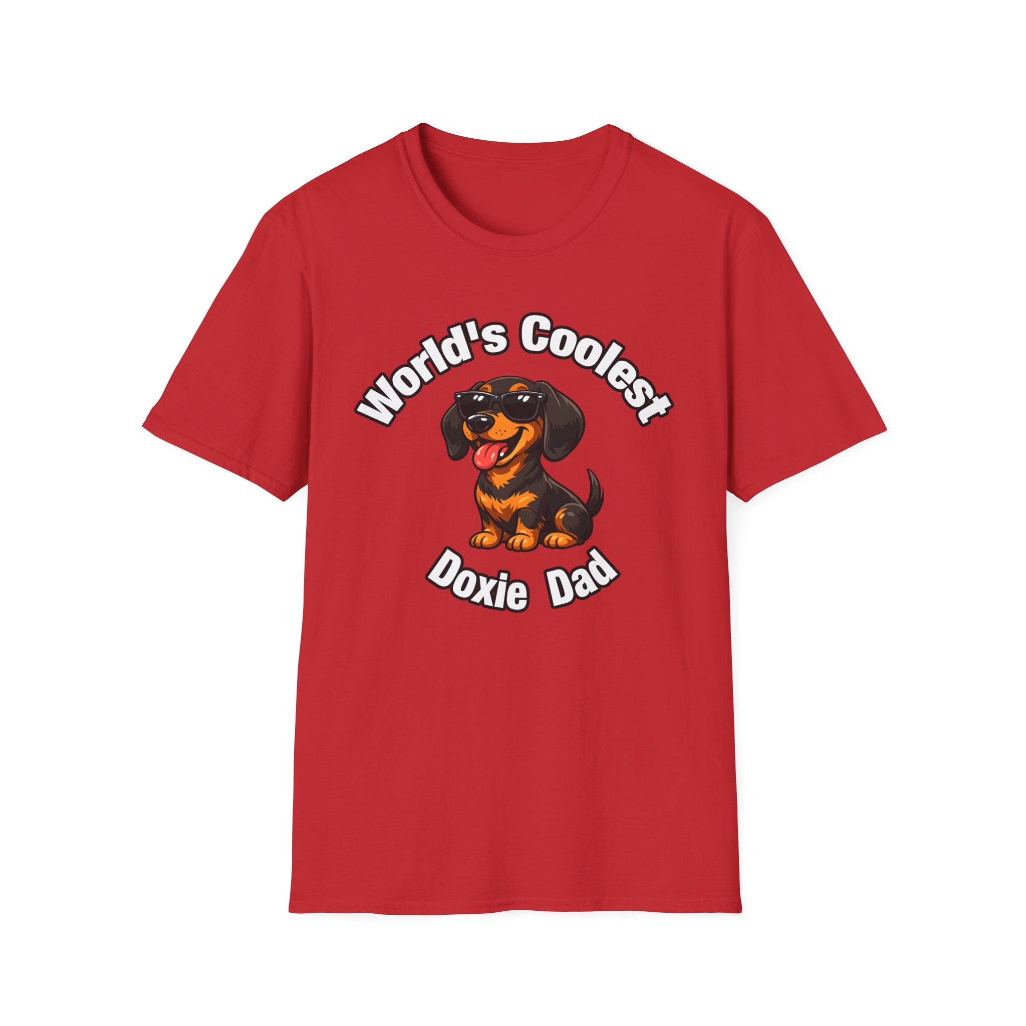 World's Coolest Dachshund Dad Men's T-Shirt