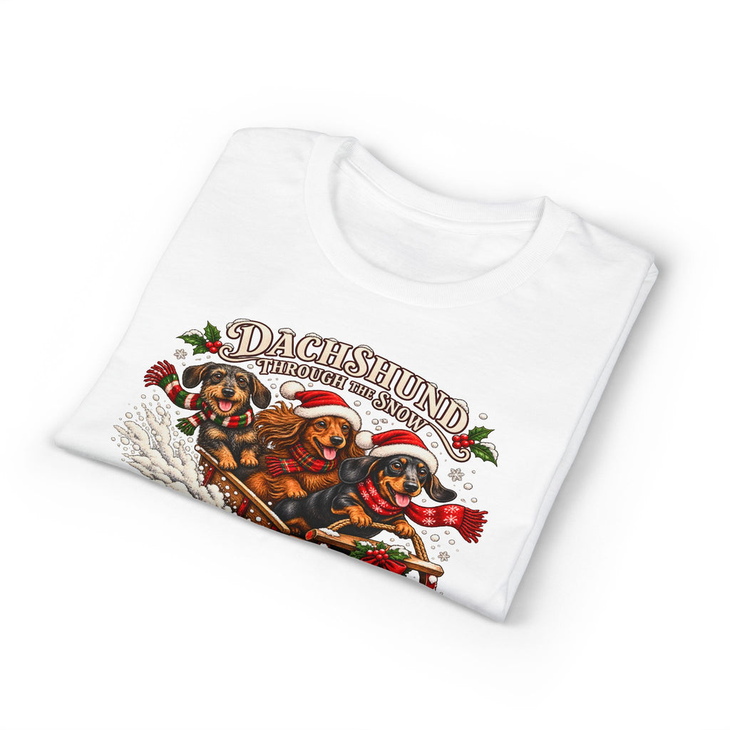 Dachshund Through The Snow T-Shirt