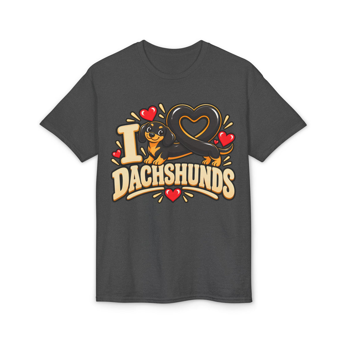I Love Dachshunds T-Shirt