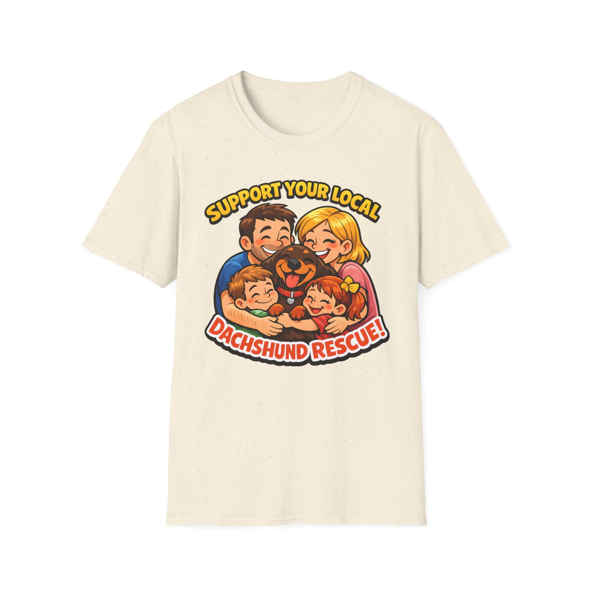 Support Your Local Dachshund Rescue T-Shirt