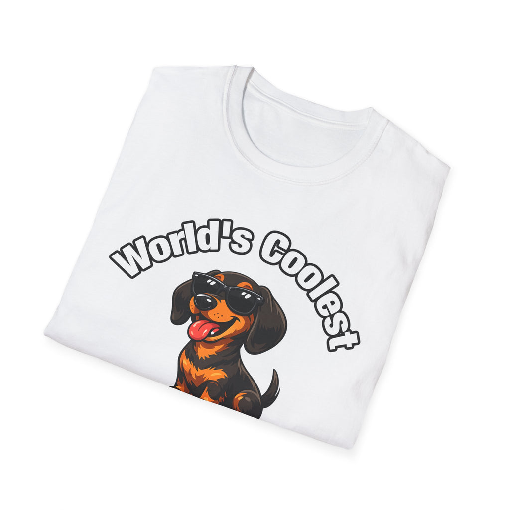 World's Coolest Dachshund Dad Men's T-Shirt