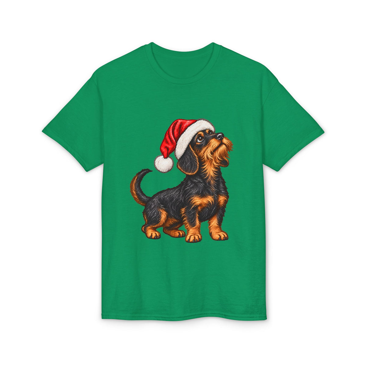 Wire Hair With Santa Hat T-Shirt