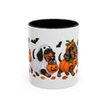 Dachshund Halloween Costume Parade Accent Coffee Mug