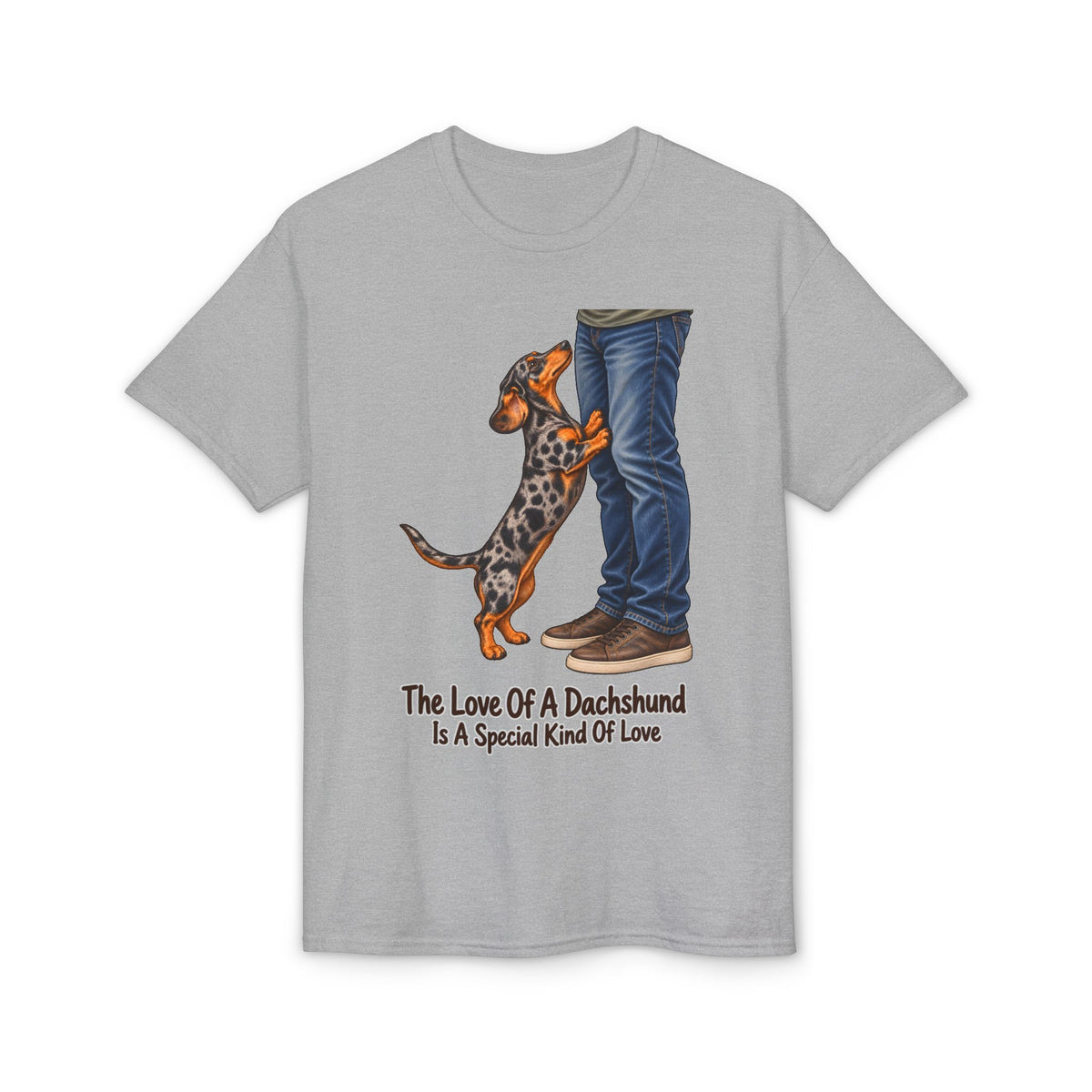 The Love Of A Dachshund Is A Special Kind Of Love Dapple Men's T-Shirt
