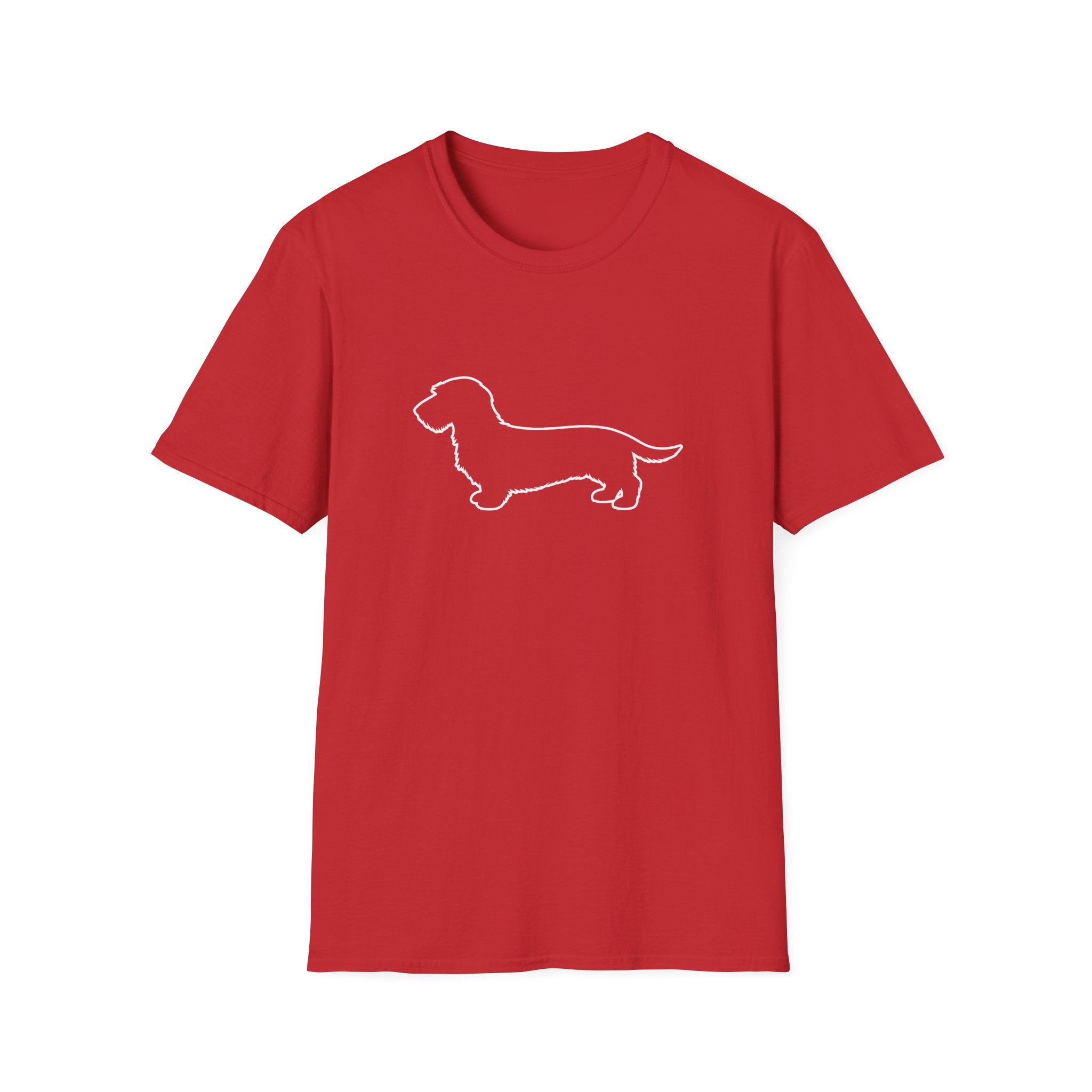 Wire Hair Dachshund Silhouette T-Shirt