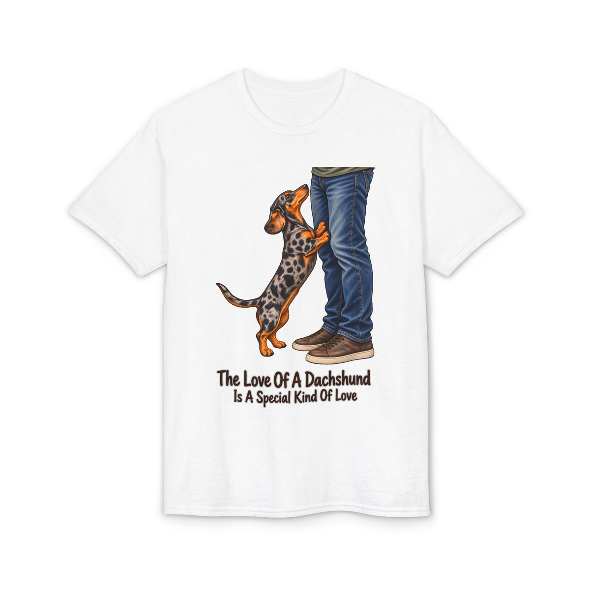 The Love Of A Dachshund Is A Special Kind Of Love Dapple Men's T-Shirt