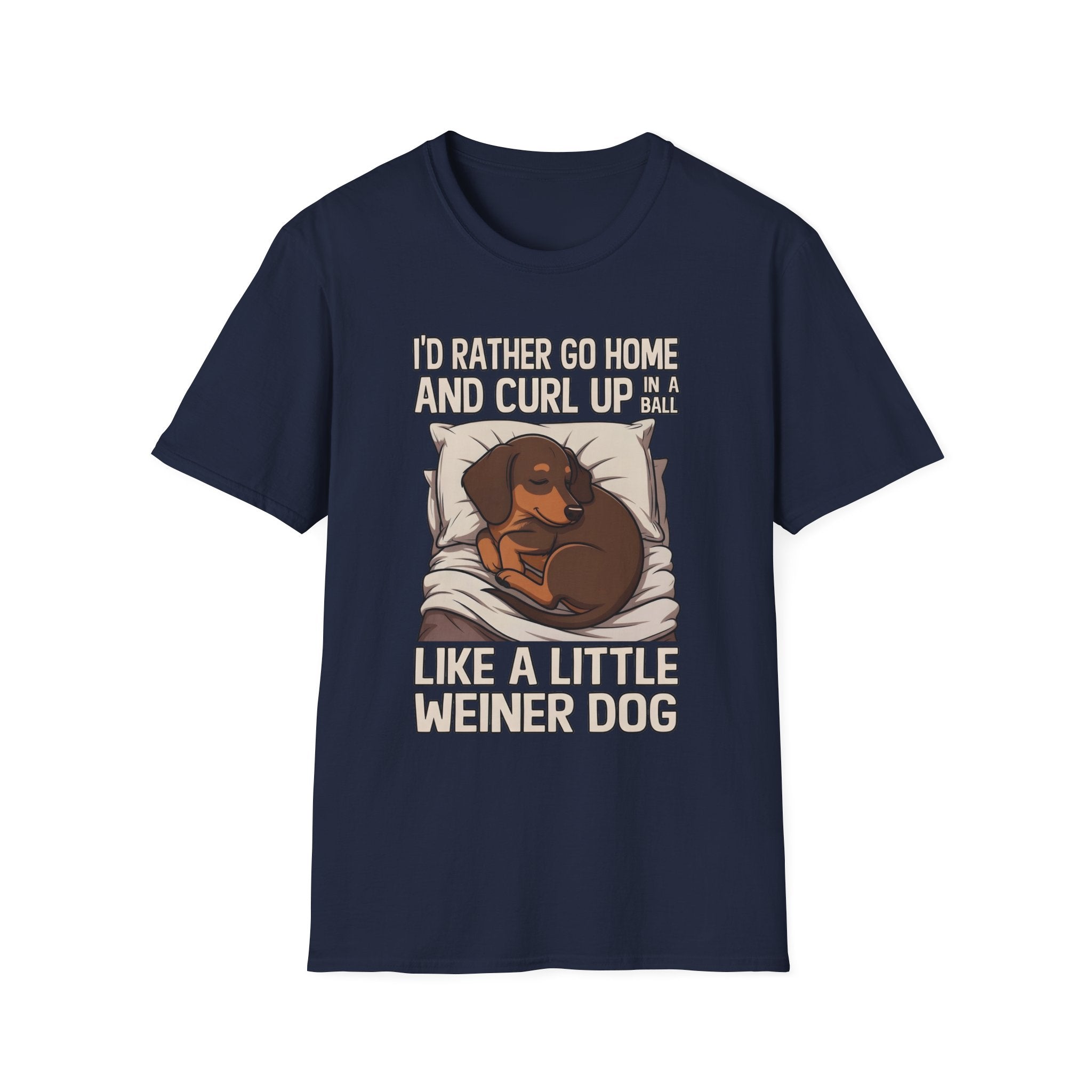 I'd Rather Curl Up In A Ball T-Shirt