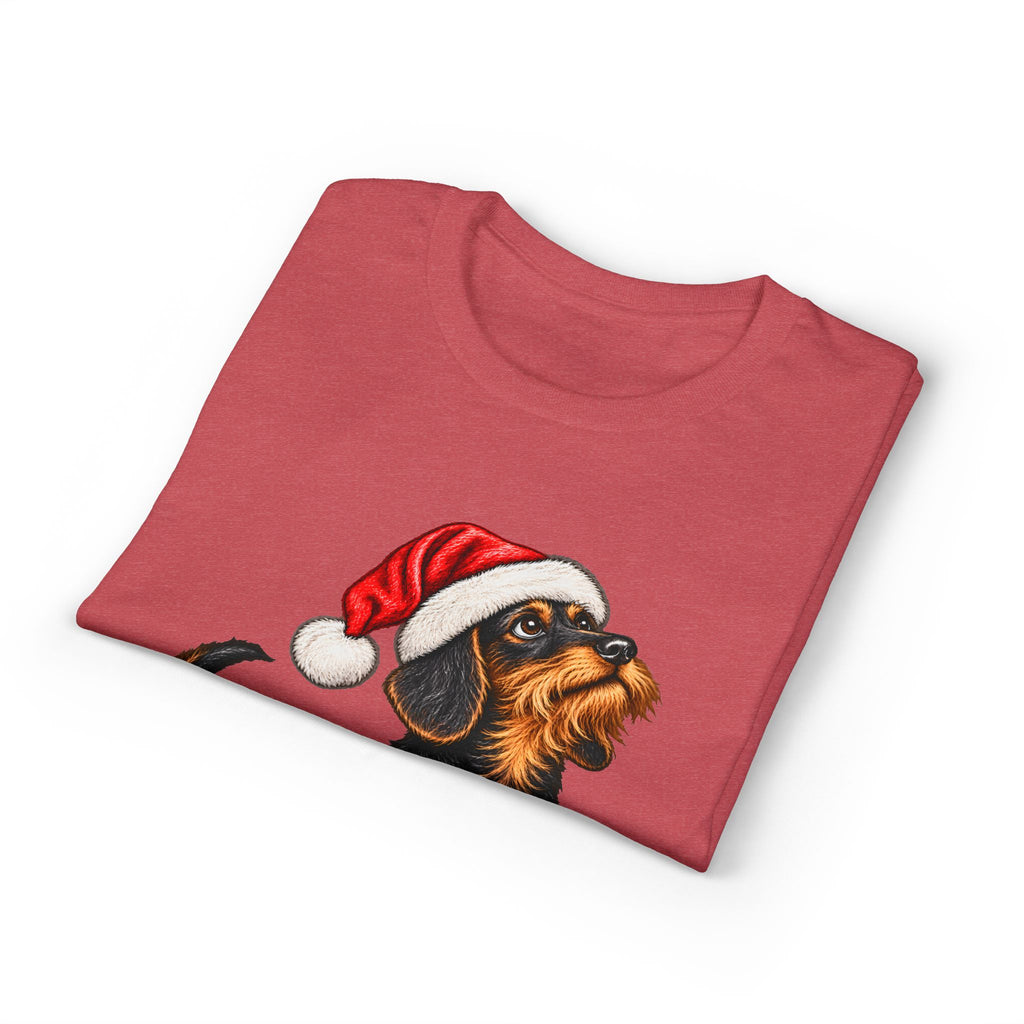 Wire Hair With Santa Hat T-Shirt