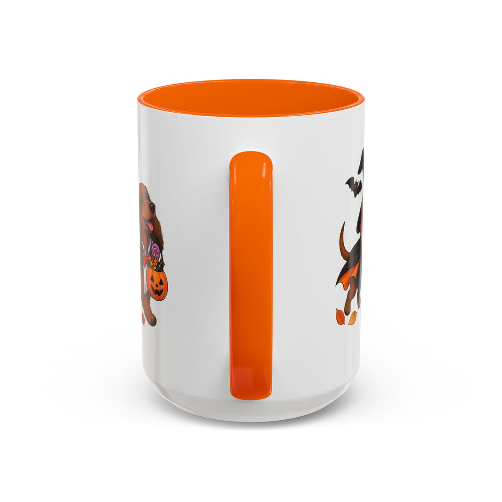 Dachshund Halloween Costume Parade Accent Coffee Mug