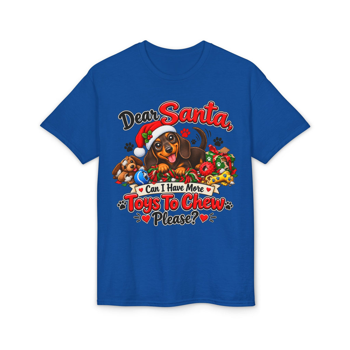 Dear Santa Can I Have More Toys To Chew Please T-Shirt