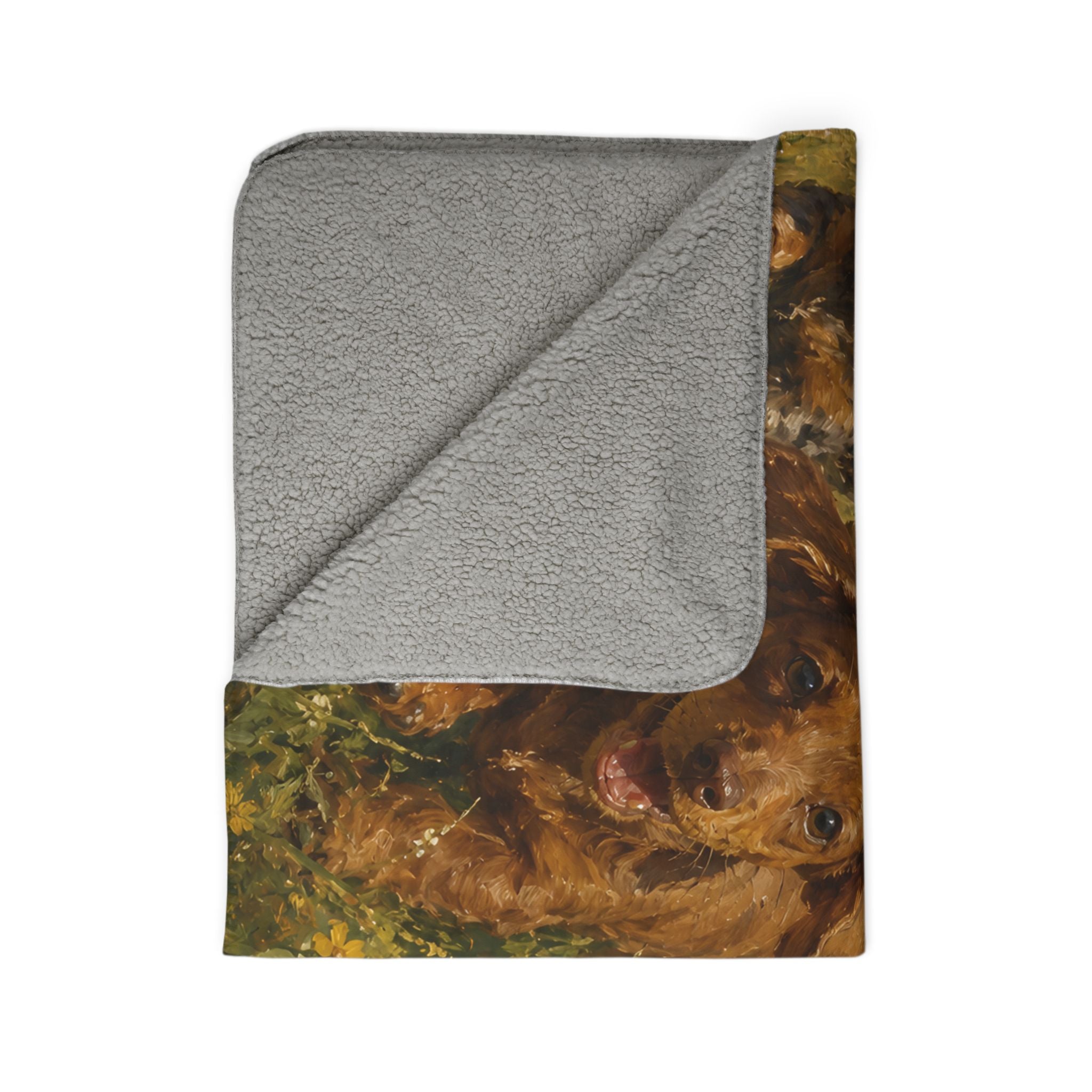 Field Joy Fleece Sherpa Blanket
