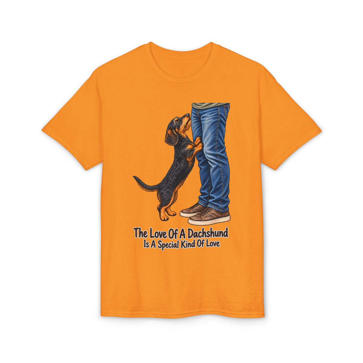 The Love Of A Dachshund Is A Special Kind Of Love Wire Hair Men's T-Shirt