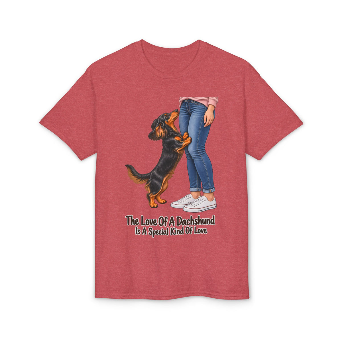 The Love Of A Dachshund Is A Special Kind Of Love Long Hair Women's T-Shirt