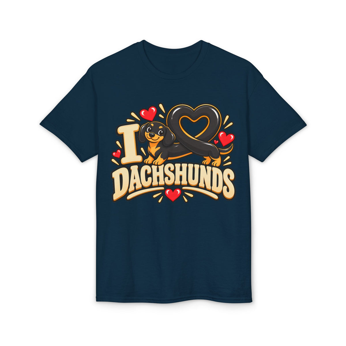 I Love Dachshunds T-Shirt